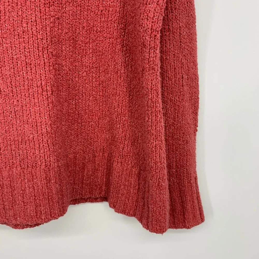 American Eagle Sweater Henley Jegging Fit Pullover Button Up Pink - Picture 12 of 12